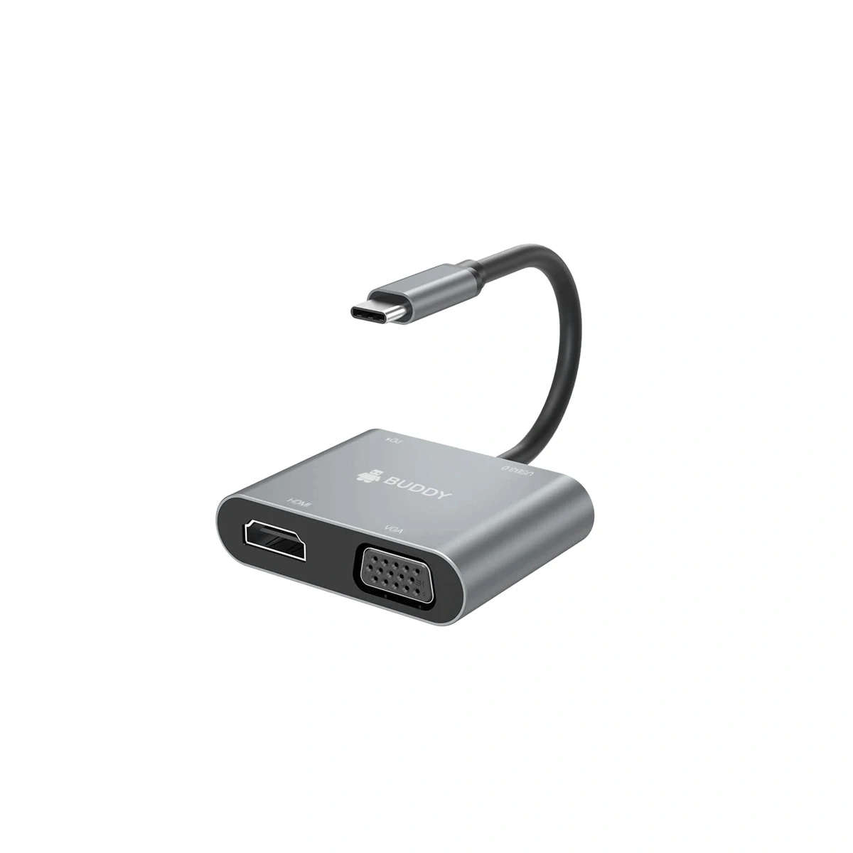 4 in 1 Type c to HDMI / VGA / USB3.0 / PD