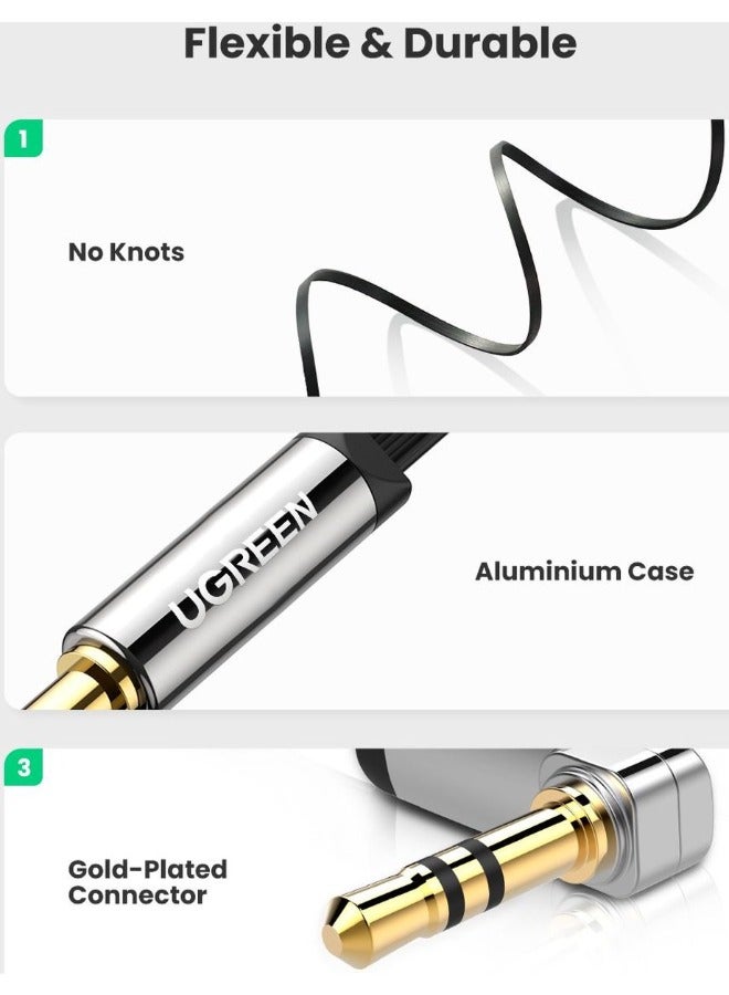 UGREEN 3.5mm AUX Audio Cable Male to Male 1.5m - AV119 (10598)