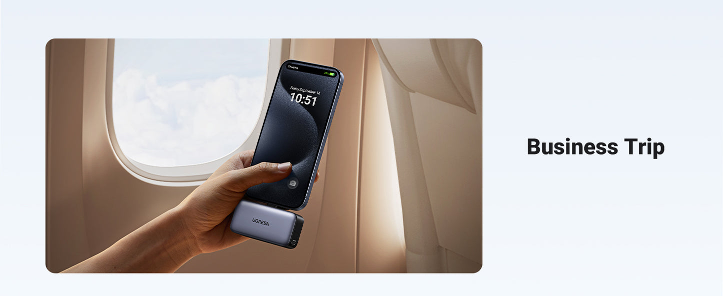 UGREEN Mini Power Bank 5000mAh 22.5W 2 Ports