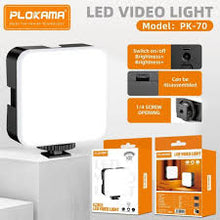 Load image into Gallery viewer, POLKAMA LED for camera ( video &amp; photography ) PK-70
