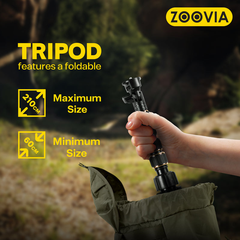 ZOOVIA BROADCAST TRIPOD TELESCOPIC SUPPORT TH-004