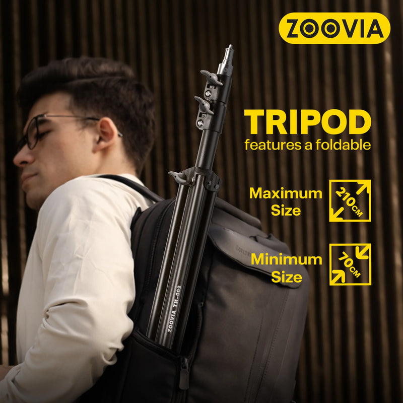 ZOOVIA BROADCAST TRIPOD TELESCOPIC SUPPORT TH-002