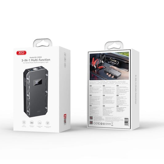 CZ025 Car Starter/Mobile Power Supply/Emergency Light 10000mAh 3-in-1 (Normal Clip)