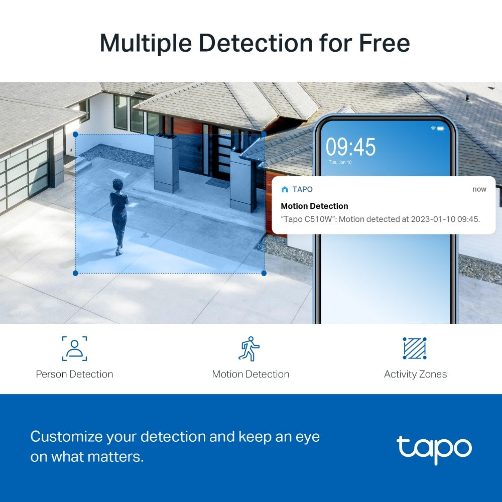 Tapo C510W  Outdoor Pan/Tilt Security WiFi Camera
