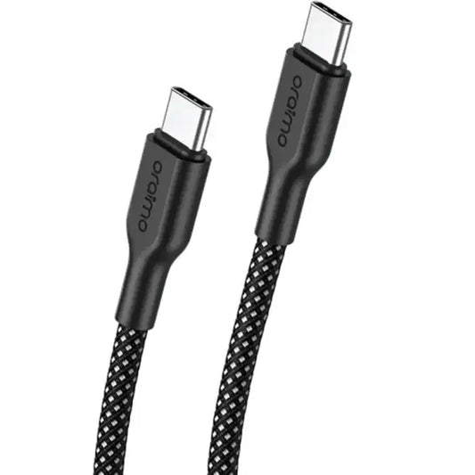 Oraimo Type-C to Type-C Cable 1 m – 3A Fast Charging Black - OCD-152CC