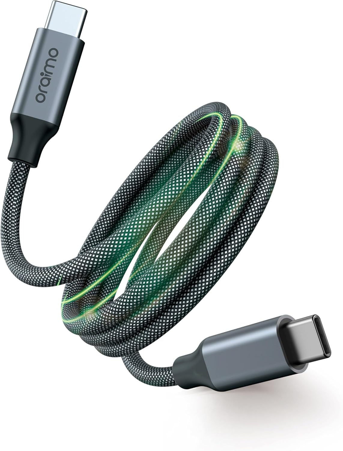 Oraimo OCD-710CC MagCable USB-C to USB-C Cable — 1M, PD 60W Fast Charging