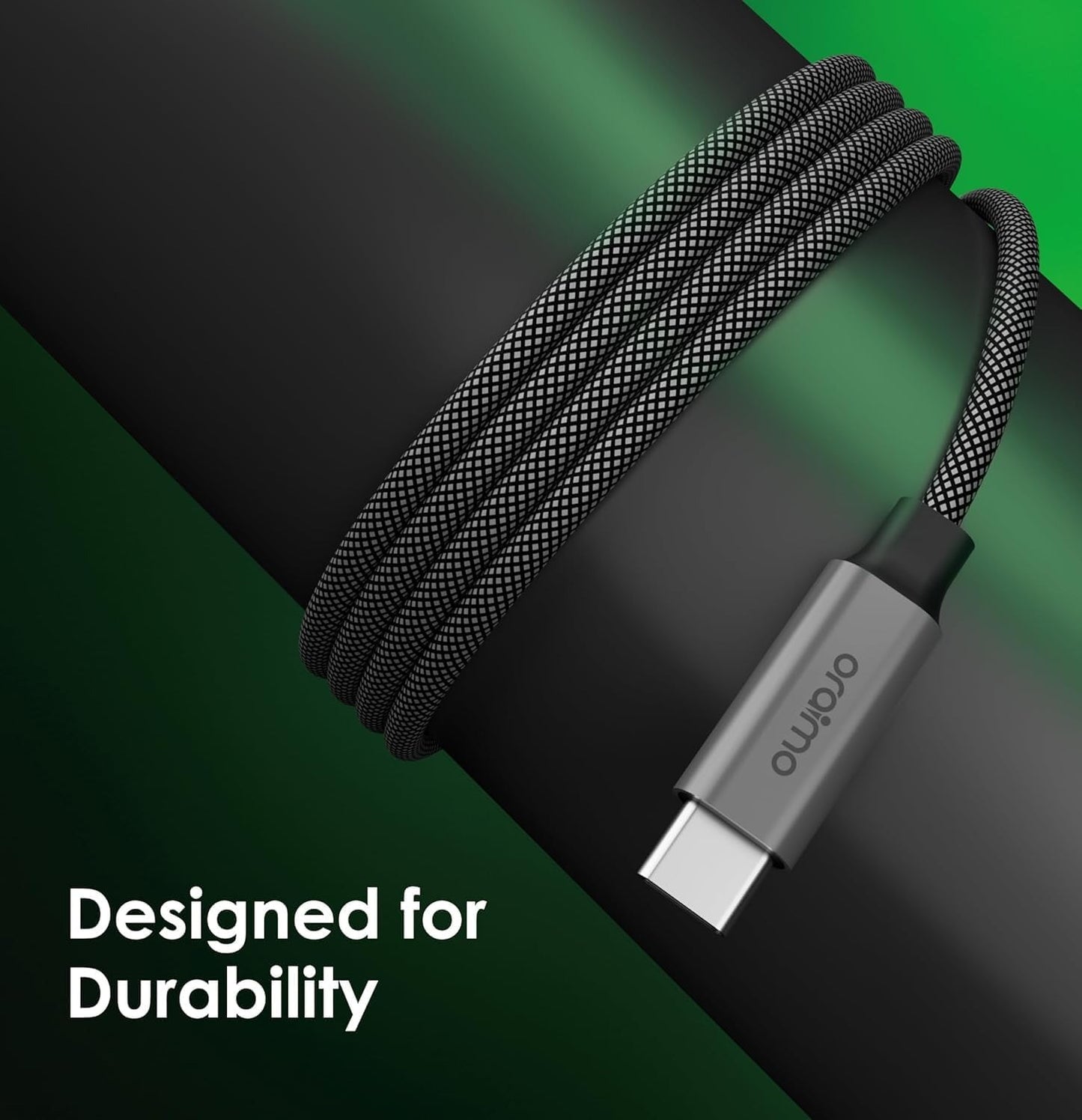 Oraimo OCD-710CC MagCable USB-C to USB-C Cable — 1M, PD 60W Fast Charging