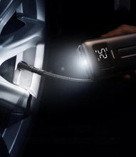 Load image into Gallery viewer, Ugreen CD259 air compressor with battery and LED lighting - black
