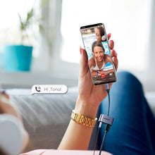 Load image into Gallery viewer, Ugreen CM193 50596 audio adapter two-port USB-C (male) - mini jack 3.5mm / USB-C (female) - gray
