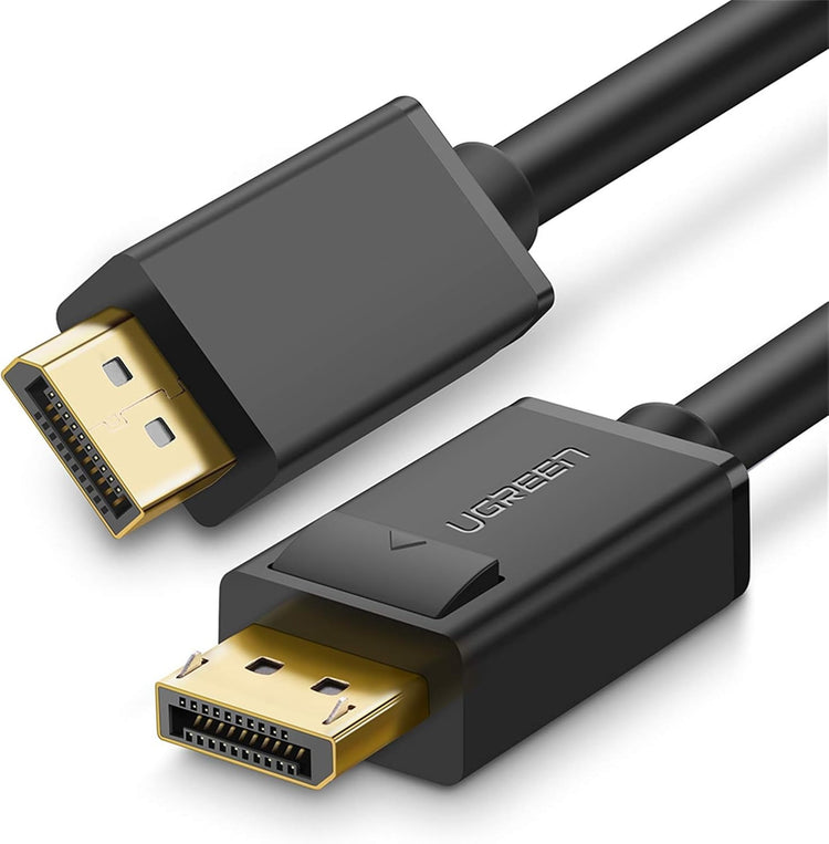 كابل Ugreen DisplayPort ذكر إلى ذكر بطول 102 (أسود)