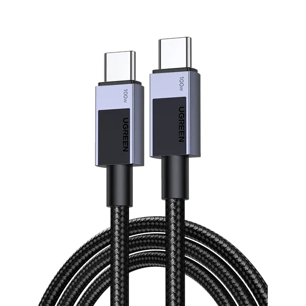 كابل Ugreen USB C إلى USB C بطول 2 متر، شحن سريع PD بقدرة 100 واط