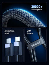 Load image into Gallery viewer, UGREEN L513 USB-C to USB-C PD 240W Aluminum Braid Cable 5A
