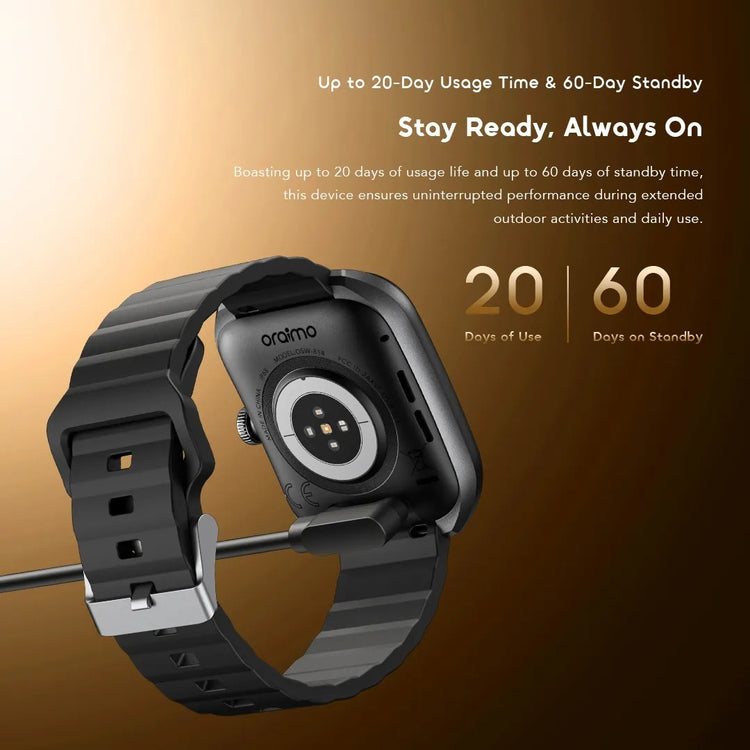 Oraimo Watch Nova 2 (OSW-814) Smart Watch – 2.01" AMOLED