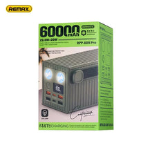 Load image into Gallery viewer, REMAX  60000mAh Power Bank 22.5W+20W Fast Charging Dual LED Lights Outdoor Portable Handle Power Banks-RPP-609 Pro
