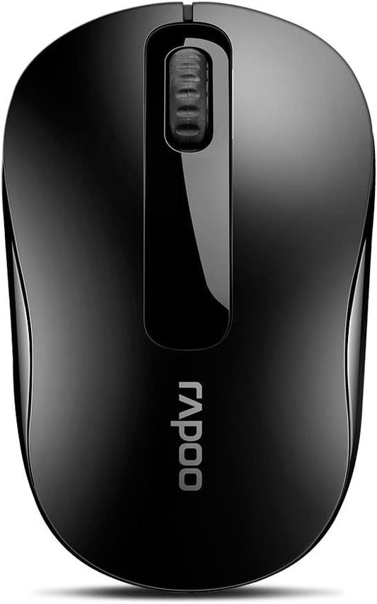 Rapoo M10 Plus 2.4Ghz Wireless Optical Mouse Black