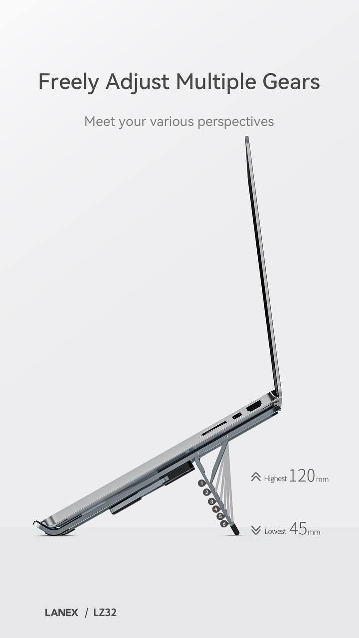 Lanex Premium Metal laptop stand & Holder