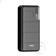 Load image into Gallery viewer, Lanex Powerbank 20.000mAh Dual Output PD20w + 22.5w Quick Charge

