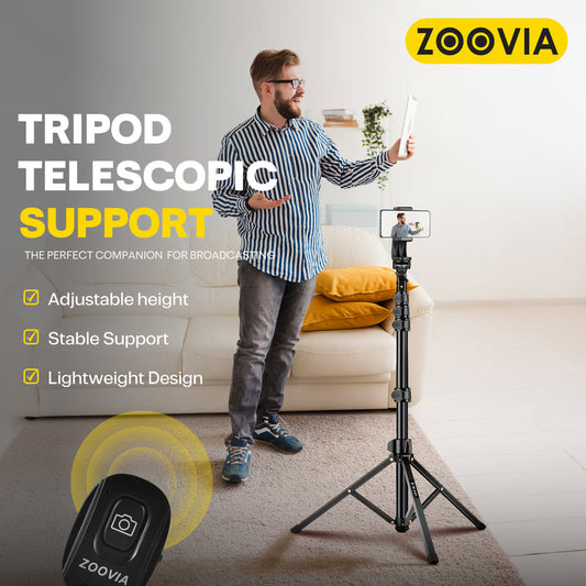 ZOOVIA BROADCAST TRIPOD TELESCOPIC SUPPORT TH-003R
