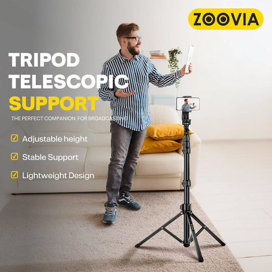 ZOOVIA BROADCAST TRIPOD TELESCOPIC SUPPORT TH-003