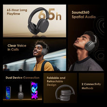 Load image into Gallery viewer, oraimo BoomPop Lite ENC Over-Ear Wireless Headphones
