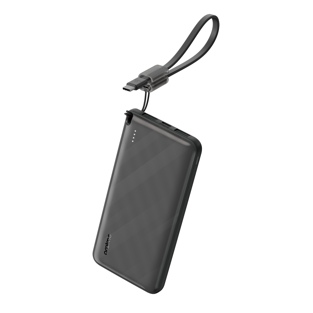 Oraimo PowerFlow L1 10000mAh Power Bank – 15W Type-C Fast Charging (OPB-1103)