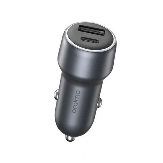 Oraimo Bullet 48 48W Car Charger OCC-73D - Dark Chrome