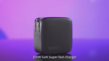 Load and play video in Gallery viewer, LDNIO 100W GaN Supper Fast Charger Q408
