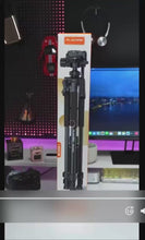 Load and play video in Gallery viewer, PLOKAMA Professional Tripod PK-9970 DSLR Mobile Universal Use
