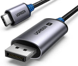 UGREEN 8K@60Hz Unidirectional USB C to DisplayPort 1.4 Cable 2M
