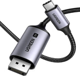 UGREEN 8K@60Hz Unidirectional USB C to DisplayPort 1.4 Cable 2M