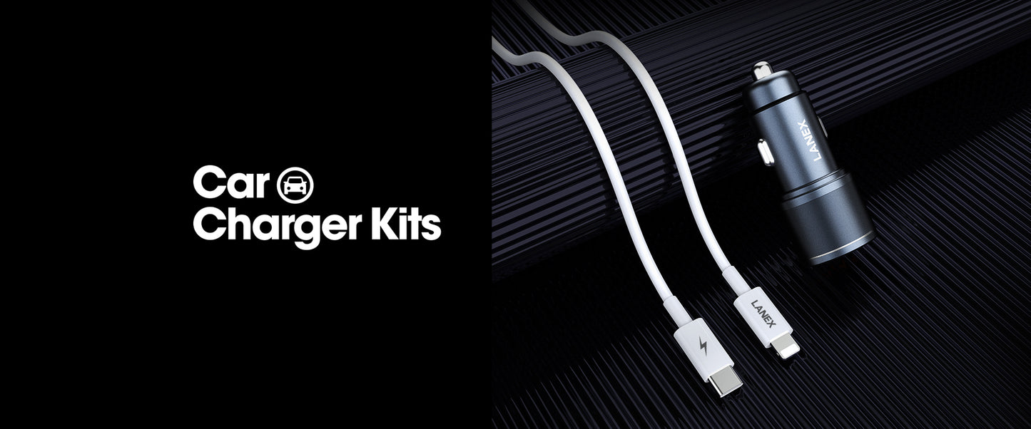 Lanex Car Charger Kit 20 WATT