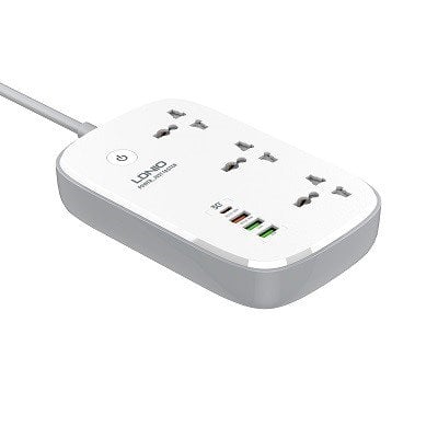 3 AC Outlets Wi-Fi Smart Power Strip SCW3451