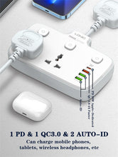 Load image into Gallery viewer, 2 AC Outlets Portable Electrical Extension Socket SC2413
