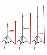 Load image into Gallery viewer, 2.1 meter stand for ring light &amp; camera
