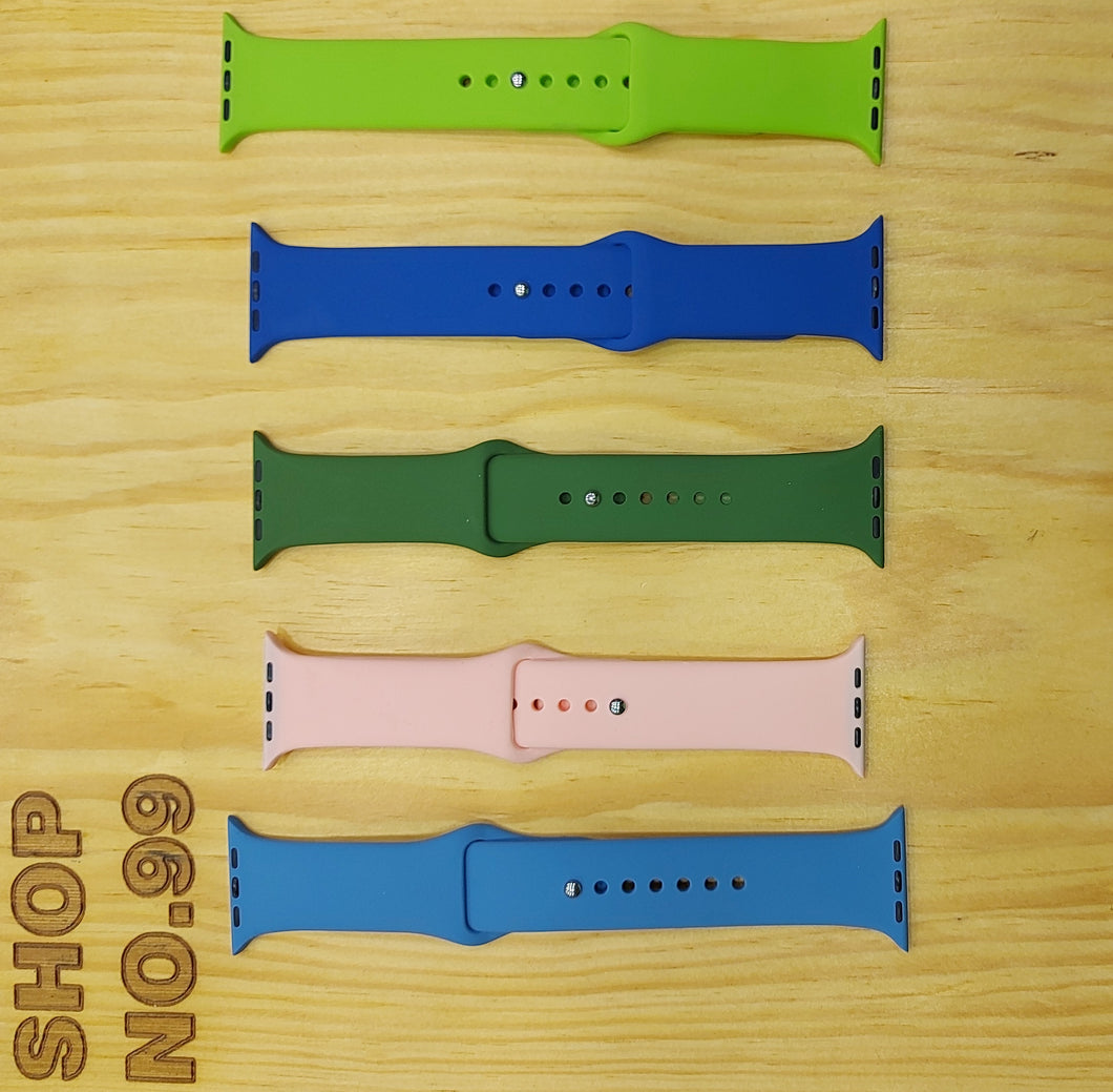 Soft silicone band for apple watch 42/44/45 mm