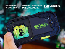 Load image into Gallery viewer, Sirius Wireless Earbuds neon green
