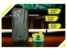 Load image into Gallery viewer, Sirius Wireless Earbuds neon green
