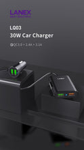 Load image into Gallery viewer, Lanex 30 Watt CarCharger-شاحن سياره
