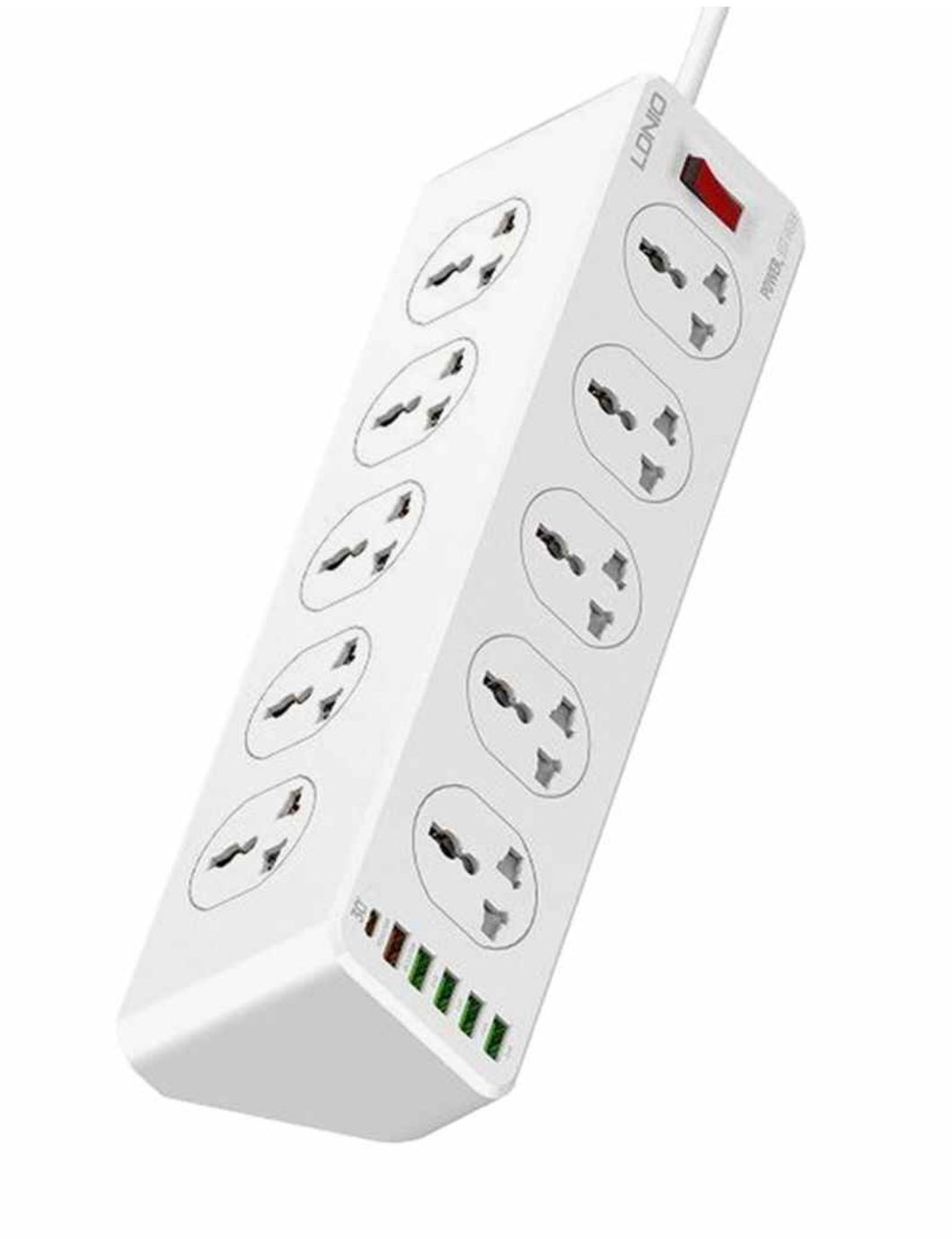 LDNIO 10 power socket , 6 charger port