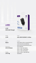 Load image into Gallery viewer, Lanex 65watt GAN charging
