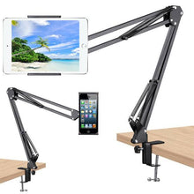 Load image into Gallery viewer, Mobile&amp; tablet Mount holder , 360 rotation arm
