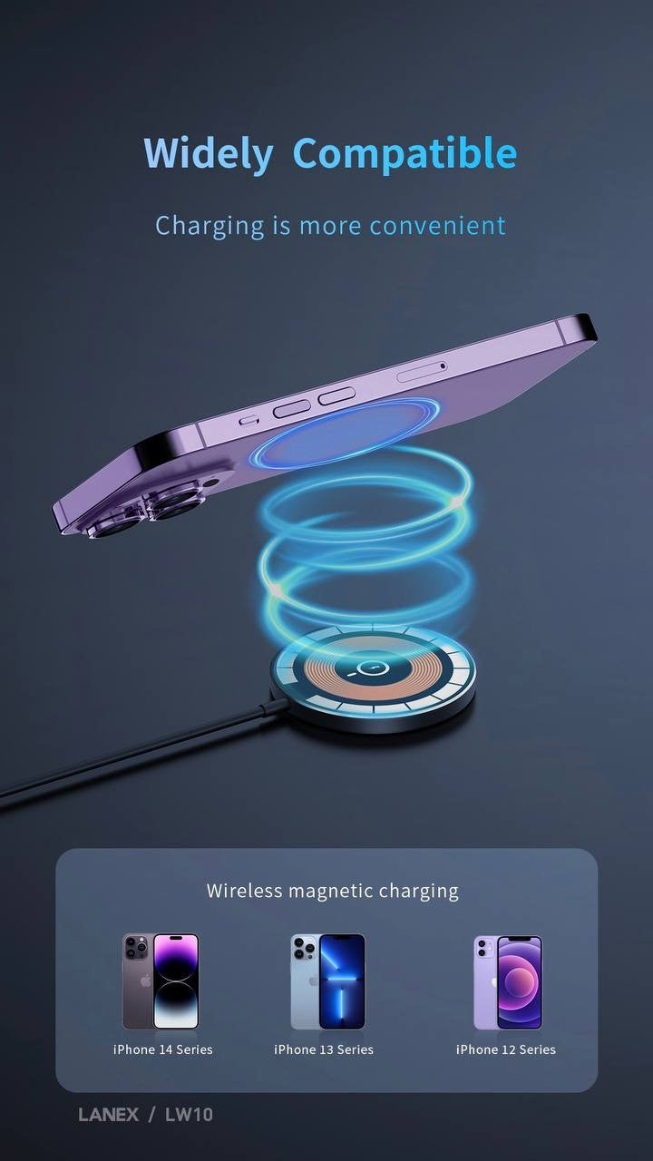 Lanex 15watt Megsafe  For Iphone