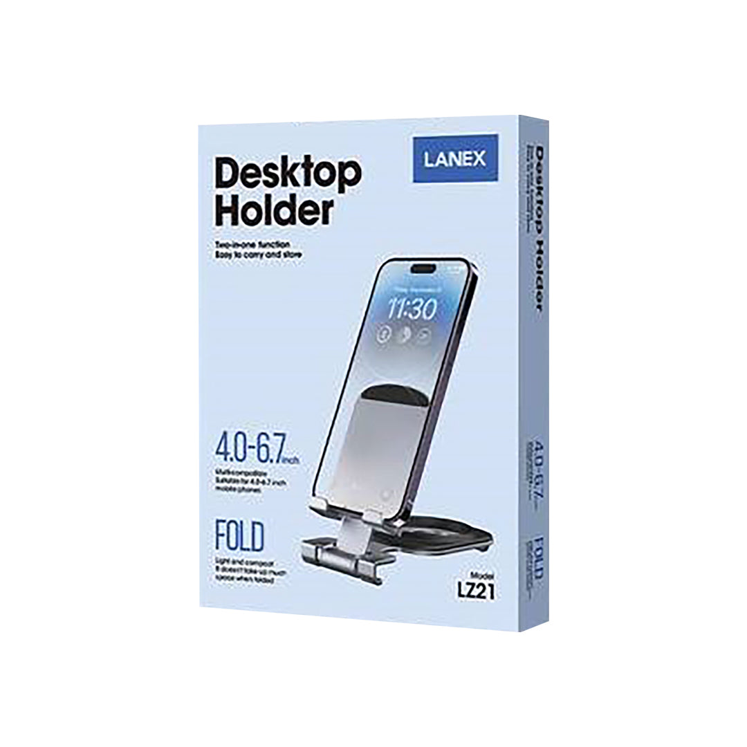 Lanex Metal Fold Desktop Holder